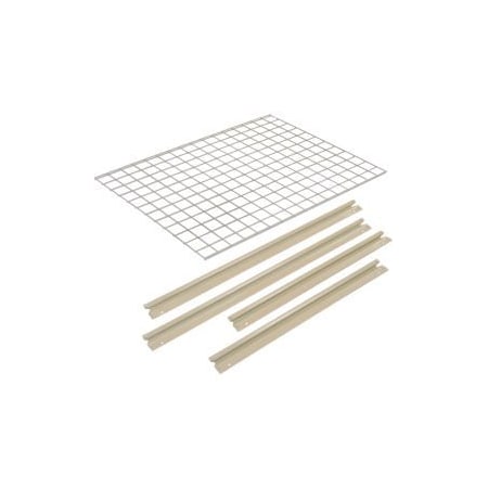 Global Equipment Additional Level For 48"W x 36"D High Capacity Rack Wire Deck - Tan 716603